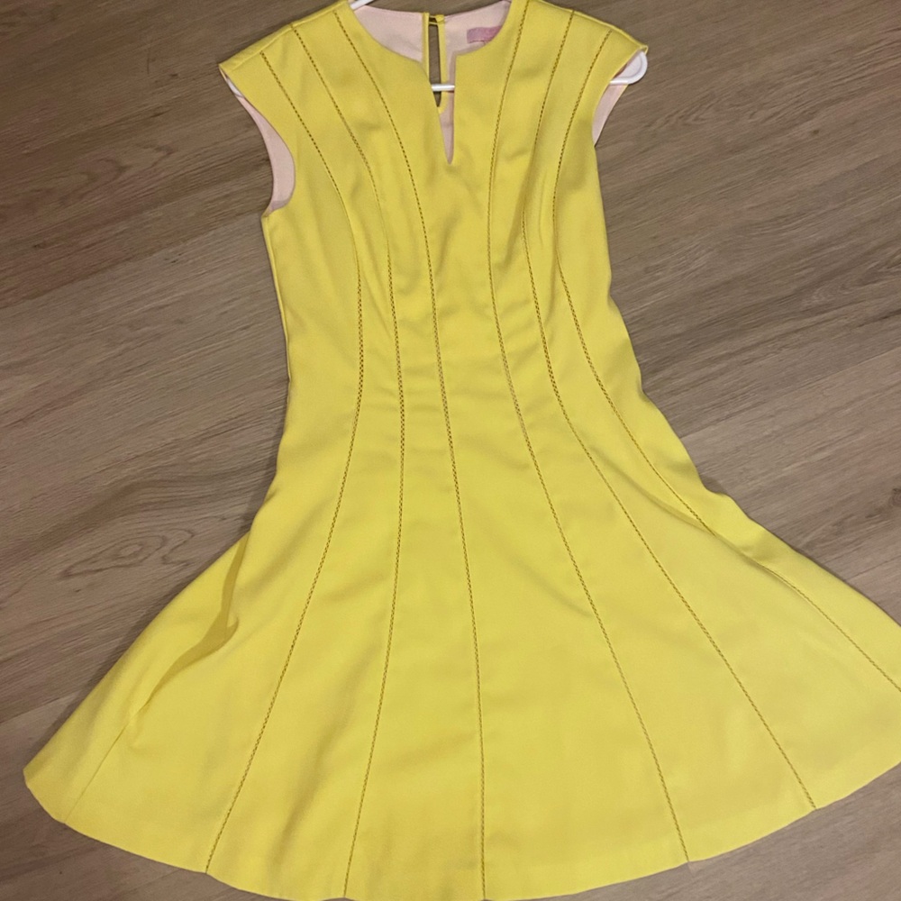 Ted Baker Yellow Dress